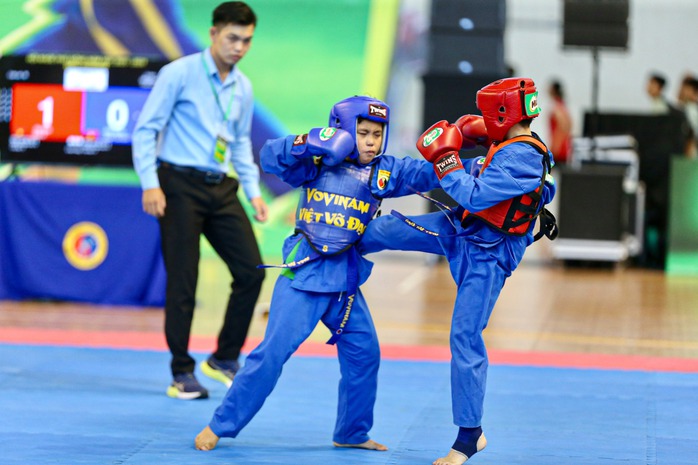 Hơn 1.500 VĐV tranh tài Giải Vovinam Hội khoẻ Phù Đổng TP HCM năm học 2023-2024- Ảnh 3. Hơn 1.500 VĐV tranh tài Giải Vovinam Hội khoẻ Phù Đổng TP HCM năm học 2023-2024- Ảnh 3.