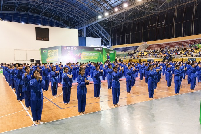 Hơn 1.500 VĐV tranh tài Giải Vovinam Hội khoẻ Phù Đổng TP HCM năm học 2023-2024- Ảnh 2. Hơn 1.500 VĐV tranh tài Giải Vovinam Hội khoẻ Phù Đổng TP HCM năm học 2023-2024- Ảnh 2.