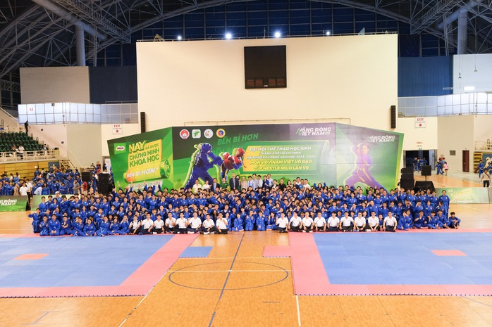 Hơn 1.500 VĐV tranh tài Giải Vovinam Hội khoẻ Phù Đổng TP HCM năm học 2023-2024- Ảnh 1. Hơn 1.500 VĐV tranh tài Giải Vovinam Hội khoẻ Phù Đổng TP HCM năm học 2023-2024- Ảnh 1.