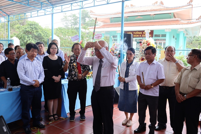 Khánh thành Nhà tưởng niệm Bia Liệt sĩ Điện ảnh T4- Ảnh 1.