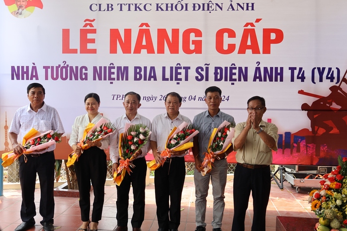 Khánh thành Nhà tưởng niệm Bia Liệt sĩ Điện ảnh T4- Ảnh 3.