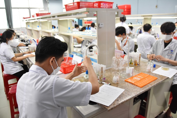 Các cơ sở giáo dục cần đổi mới phương pháp dạy học, hướng đến phát triển nguồn nhân lực chất lượng cao.Ảnh: Tấn Thạnh Các cơ sở giáo dục cần đổi mới phương pháp dạy học, hướng đến phát triển nguồn nhân lực chất lượng cao.Ảnh: Tấn Thạnh