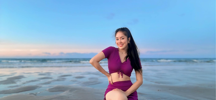 Loạt sao Việt lên núi, xuống biển tránh nóng- Ảnh 8. Loạt sao Việt lên núi, xuống biển tránh nóng- Ảnh 8.