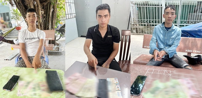 Công an ở An Giang tìm bị hại của một nhóm tín dụng đen - Ảnh 1.