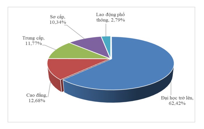 Lao động có trình độ mất việc chiếm tỉ lệ khá cao- Ảnh 6. Lao động có trình độ mất việc chiếm tỉ lệ khá cao- Ảnh 6.
