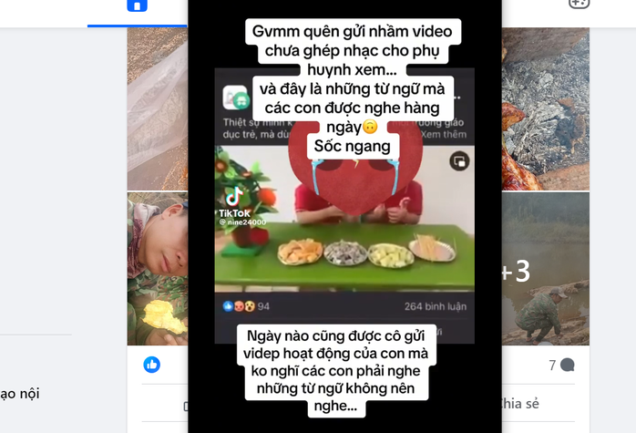 Xôn xao clip cô giáo chửi tục trẻ mầm non- Ảnh 1. Xôn xao clip cô giáo chửi tục trẻ mầm non- Ảnh 1.
