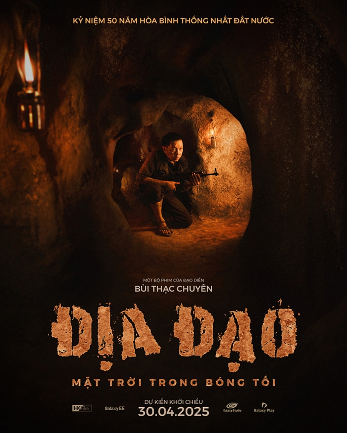 Hé lộ hình ảnh Thái Hòa trong "Địa đạo" Củ Chi- Ảnh 2. Hé lộ hình ảnh Thái Hòa trong "Địa đạo" Củ Chi- Ảnh 2.