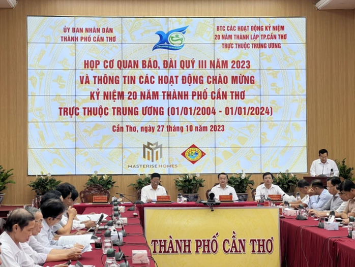 Cần Thơ: Không để người không phận sự tham dự họp báo- Ảnh 1. Cần Thơ: Không để người không phận sự tham dự họp báo- Ảnh 1.