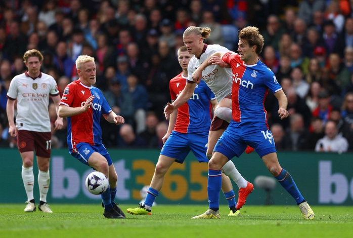 De Bruyne tỏa sáng, Man City thắng đậm Crystal Palace- Ảnh 1. De Bruyne tỏa sáng, Man City thắng đậm Crystal Palace- Ảnh 1.