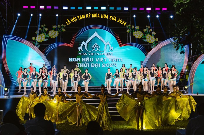Toàn cảnh bán kết "Hoa hậu Việt Nam Thời đại 2024" tại Quảng Nam- Ảnh 7. Toàn cảnh bán kết "Hoa hậu Việt Nam Thời đại 2024" tại Quảng Nam- Ảnh 7.