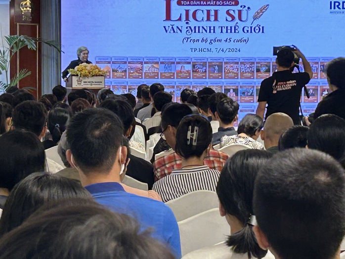 Sách Lịch sử văn minh thế giới trọn bộ lần đầu tiên có ở Việt Nam- Ảnh 1. Sách Lịch sử văn minh thế giới trọn bộ lần đầu tiên có ở Việt Nam- Ảnh 1.