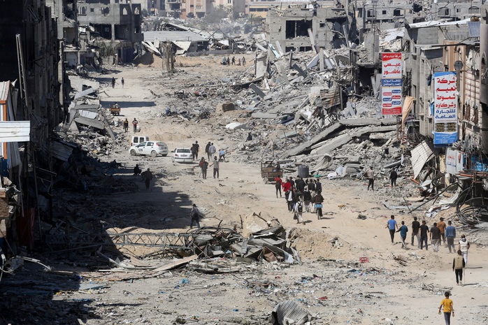 Xung đột ở Dải Gaza bước sang giai đoạn mới- Ảnh 1. Xung đột ở Dải Gaza bước sang giai đoạn mới- Ảnh 1.