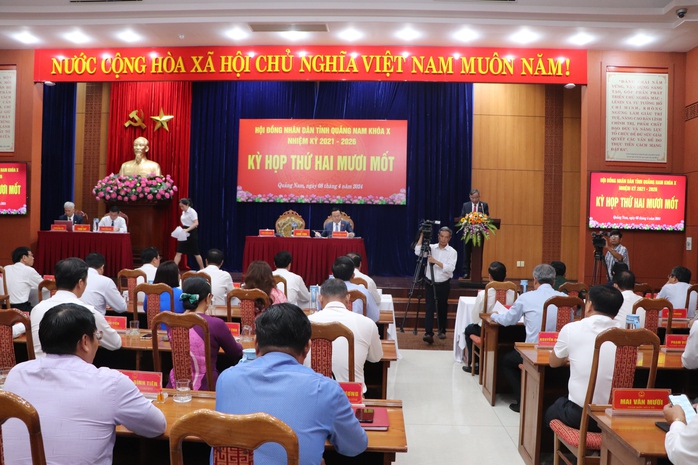 Ông Lê Trí Thanh thôi làm Chủ tịch UBND tỉnh Quảng Nam- Ảnh 1. Ông Lê Trí Thanh thôi làm Chủ tịch UBND tỉnh Quảng Nam- Ảnh 1.