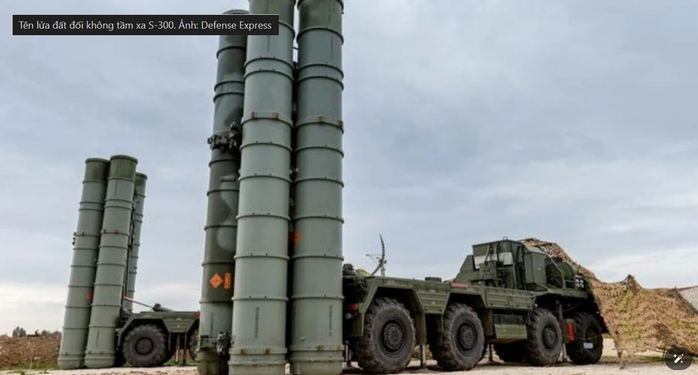 Tên lửa đất đối không tầm xa S-300. Ảnh: Defense Express Tên lửa đất đối không tầm xa S-300. Ảnh: Defense Express