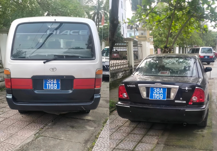 Xử phạt chủ 2 chiếc xe cùng gắn biển số xanh 38A-1169- Ảnh 1. Xử phạt chủ 2 chiếc xe cùng gắn biển số xanh 38A-1169- Ảnh 1.