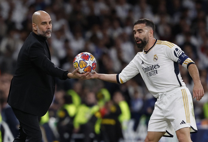 Real Madrid hòa nghẹt thở Man City trong trận đấu 6 bàn thắng- Ảnh 9. Real Madrid hòa nghẹt thở Man City trong trận đấu 6 bàn thắng- Ảnh 9.