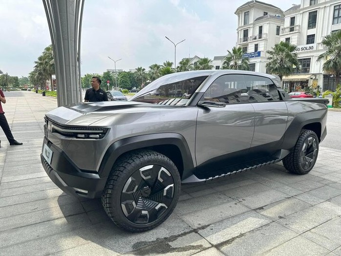 Xe bán tải của VinFast gây sốt- Ảnh 2. Xe bán tải của VinFast gây sốt- Ảnh 2.