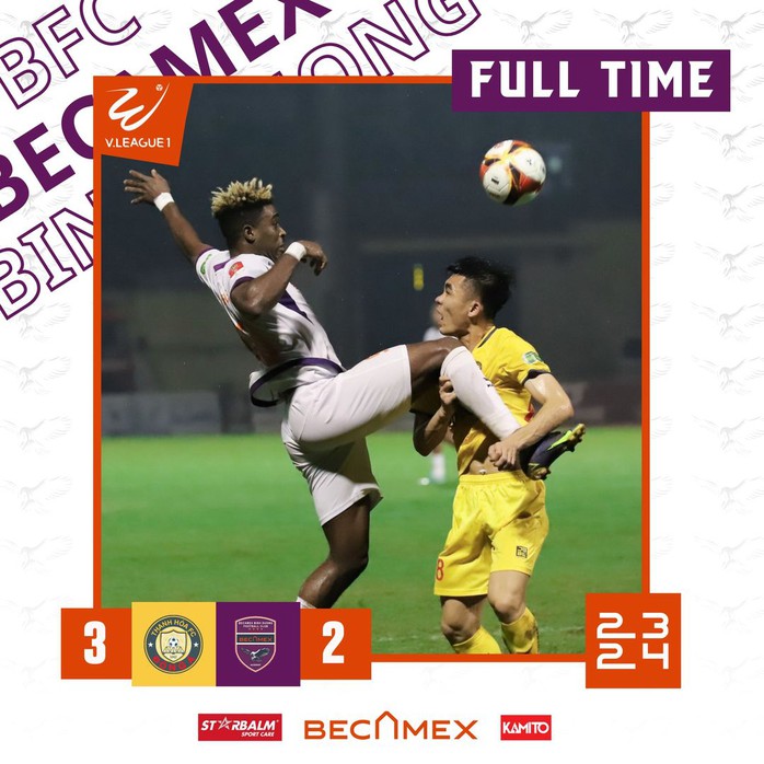 B.Bình Dương thua sít sao Thanh Hóa, rời xa chức vô địch V-League- Ảnh 1. B.Bình Dương thua sít sao Thanh Hóa, rời xa chức vô địch V-League- Ảnh 1.