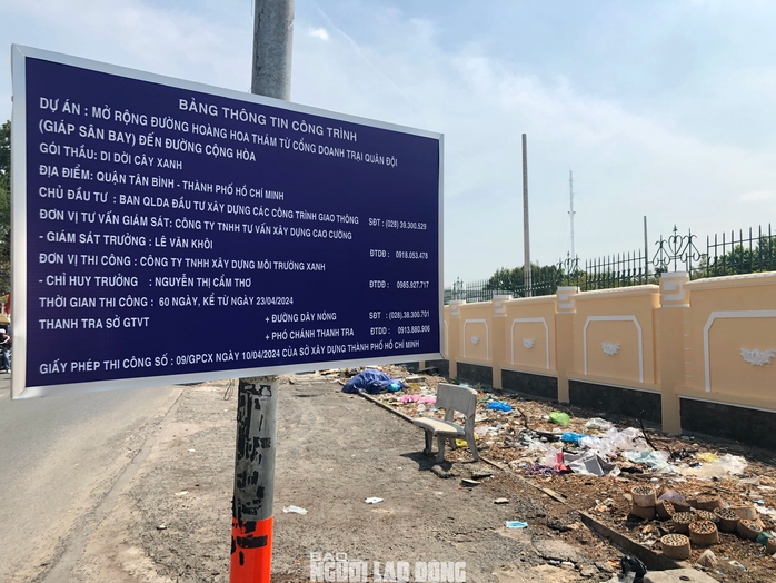 Cảnh nhếch nhác tại tuyến đường vào sân bay Tân Sơn Nhất đang được mở rộng- Ảnh 8. Cảnh nhếch nhác tại tuyến đường vào sân bay Tân Sơn Nhất đang được mở rộng- Ảnh 8.