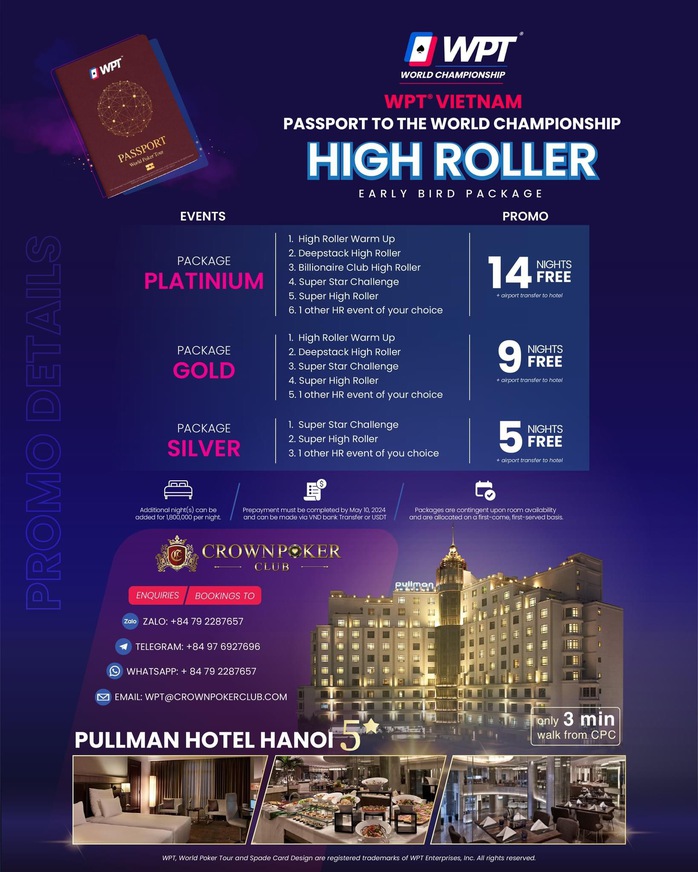 Chủ tịch Hà Nội yêu cầu kiểm tra, xử lý ngay giải poker WPT Vietnam 2024- Ảnh 2. Chủ tịch Hà Nội yêu cầu kiểm tra, xử lý ngay giải poker WPT Vietnam 2024- Ảnh 2.
