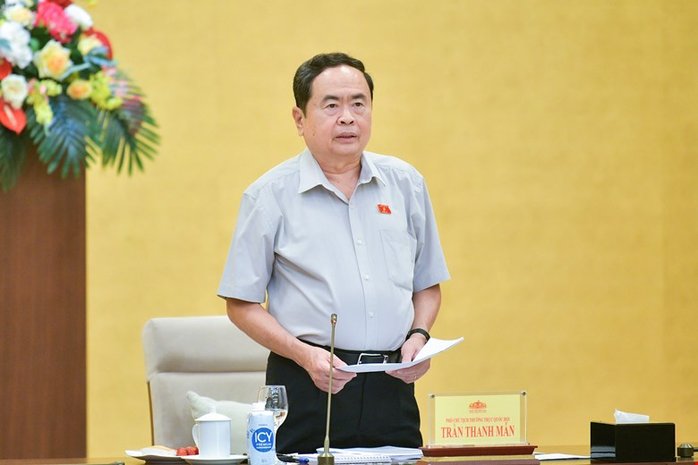 Phó chủ tịch Thường trực Trần Thanh Mẫn điều hành phiên họp của UBTV Quốc hội- Ảnh 1. Phó chủ tịch Thường trực Trần Thanh Mẫn điều hành phiên họp của UBTV Quốc hội- Ảnh 1.