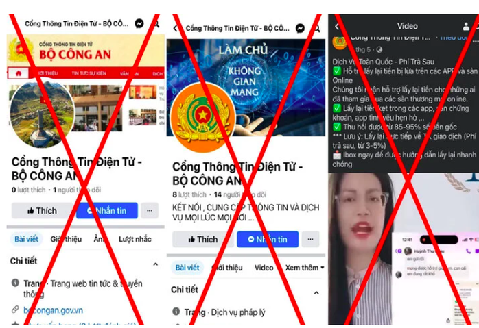 Cảnh báo mạo danh Cổng thông tin điện tử Bộ Công an để lừa đảo- Ảnh 1. Cảnh báo mạo danh Cổng thông tin điện tử Bộ Công an để lừa đảo- Ảnh 1.