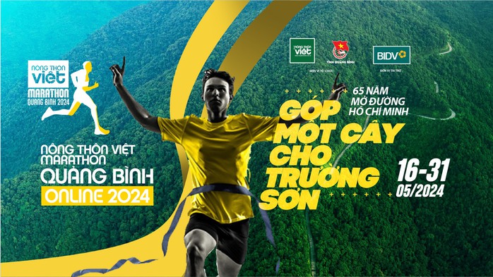 Khởi động giải chạy trực tuyến "Góp một cây cho Trường Sơn"- Ảnh 1. Khởi động giải chạy trực tuyến "Góp một cây cho Trường Sơn"- Ảnh 1.