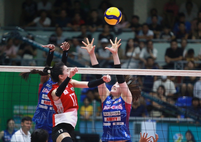 PFU BlueCats vào chung kết Cúp bóng chuyền VTV9-Bình Điền 2024- Ảnh 2. PFU BlueCats vào chung kết Cúp bóng chuyền VTV9-Bình Điền 2024- Ảnh 2.