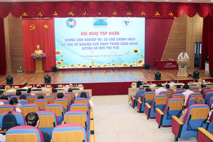 Hội nghị về công nghệ và sở hữu trí tuệ tại Trường ĐH Cửu Long- Ảnh 1. Hội nghị về công nghệ và sở hữu trí tuệ tại Trường ĐH Cửu Long- Ảnh 1.