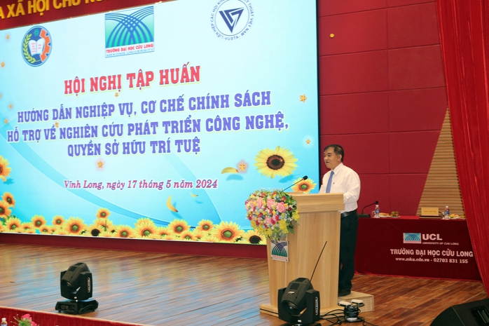 Hội nghị về công nghệ và sở hữu trí tuệ tại Trường ĐH Cửu Long- Ảnh 2. Hội nghị về công nghệ và sở hữu trí tuệ tại Trường ĐH Cửu Long- Ảnh 2.