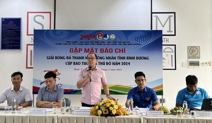 Giải bóng đá dành cho thanh niên công nhân ở Bình Dương- Ảnh 1. Giải bóng đá dành cho thanh niên công nhân ở Bình Dương- Ảnh 1.
