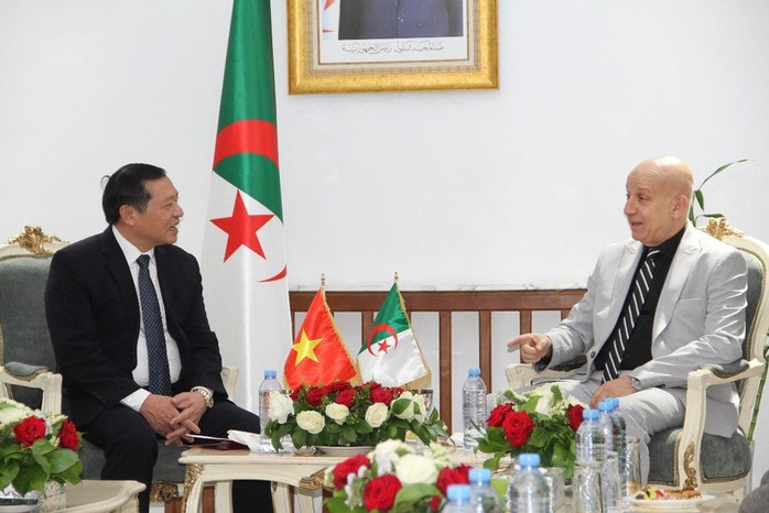 Algeria mong muốn thúc đẩy hợp tác với Việt Nam trên nhiều lĩnh vực- Ảnh 3. Algeria mong muốn thúc đẩy hợp tác với Việt Nam trên nhiều lĩnh vực- Ảnh 3.