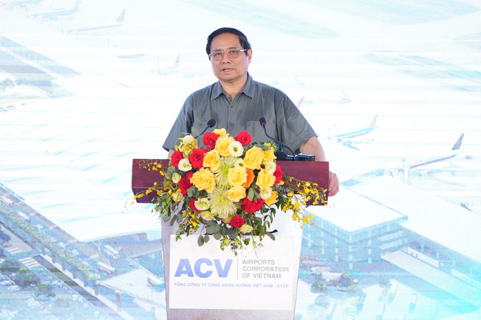 Thủ tướng phát lệnh khởi công mở rộng ga hành khách T2 Nội Bài- Ảnh 7. Thủ tướng phát lệnh khởi công mở rộng ga hành khách T2 Nội Bài- Ảnh 7.