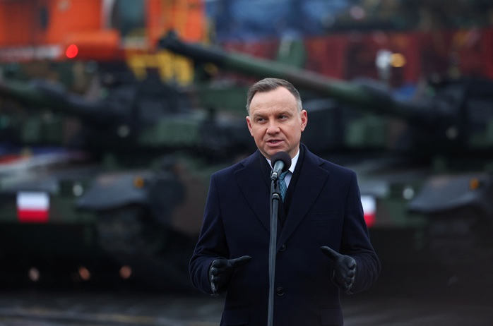Tổng thống Ba Lan Andrzej Duda tuyên bố Warsaw Tổng thống Ba Lan Andrzej Duda tuyên bố Warsaw