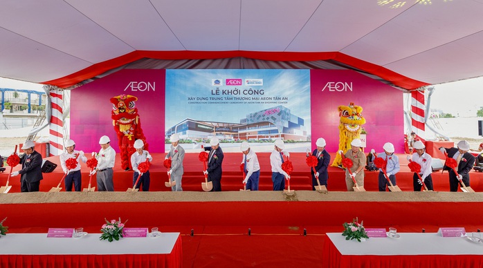 AEON khởi công xây trung tâm thương mại đầu tiên ở ĐBSCL- Ảnh 1. AEON khởi công xây trung tâm thương mại đầu tiên ở ĐBSCL- Ảnh 1.
