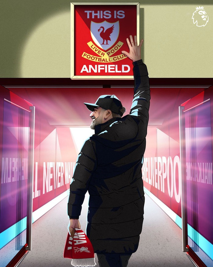 Lời tạm biệt Anfield đầy cảm xúc của HLV Jurgen Klopp- Ảnh 1. Lời tạm biệt Anfield đầy cảm xúc của HLV Jurgen Klopp- Ảnh 1.