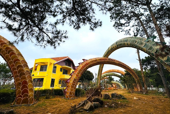Công ty Đông Dương lắp đặt linh vật rồng ở Đà Lạt nhưng không xin phép- Ảnh 6. Công ty Đông Dương lắp đặt linh vật rồng ở Đà Lạt nhưng không xin phép- Ảnh 6.