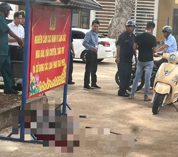 Đồng Nai: Một người bị đâm tử vong tại UBND xã - Ảnh 1. Đồng Nai: Một người bị đâm tử vong tại UBND xã - Ảnh 1.