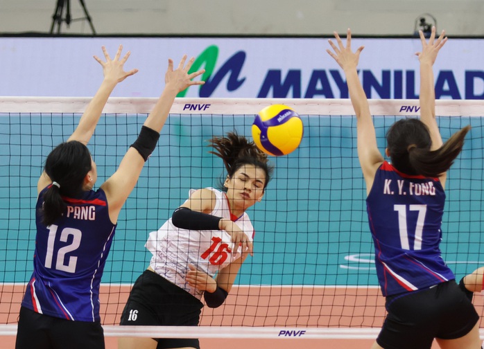 Tuyển nữ Việt Nam thắng trận mở màn AVC Challenge Cup 2024- Ảnh 3. Tuyển nữ Việt Nam thắng trận mở màn AVC Challenge Cup 2024- Ảnh 3.