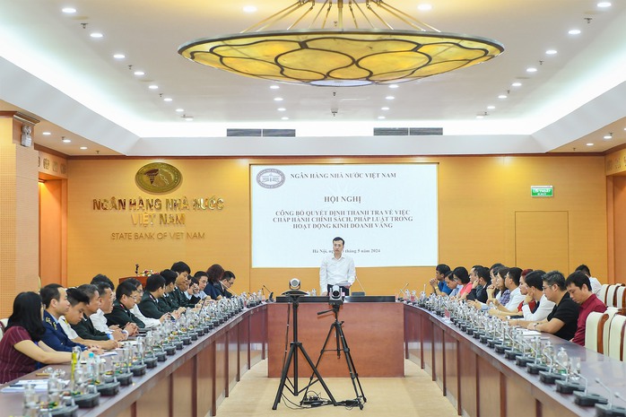 Chính thức thanh tra hoạt động kinh doanh vàng- Ảnh 1. Chính thức thanh tra hoạt động kinh doanh vàng- Ảnh 1.