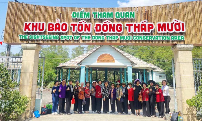Sức sống mới trên Điểm tham quan Khu Bảo tồn Đồng Tháp Mười- Ảnh 1. Sức sống mới trên Điểm tham quan Khu Bảo tồn Đồng Tháp Mười- Ảnh 1.