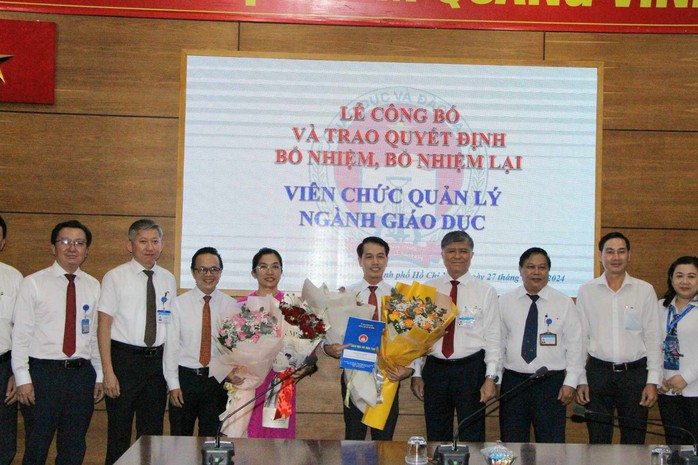 TP HCM bổ nhiệm hiệu trưởng hai Trường Trần Đại Nghĩa- Ảnh 2. TP HCM bổ nhiệm hiệu trưởng hai Trường Trần Đại Nghĩa- Ảnh 2.