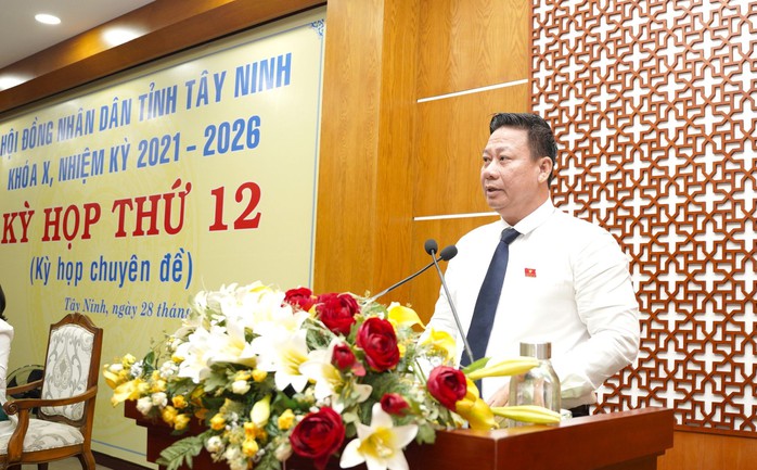 Ông Nguyễn Hồng Thanh được bầu làm Phó Chủ tịch UBND tỉnh Tây Ninh- Ảnh 1. Ông Nguyễn Hồng Thanh được bầu làm Phó Chủ tịch UBND tỉnh Tây Ninh- Ảnh 1.