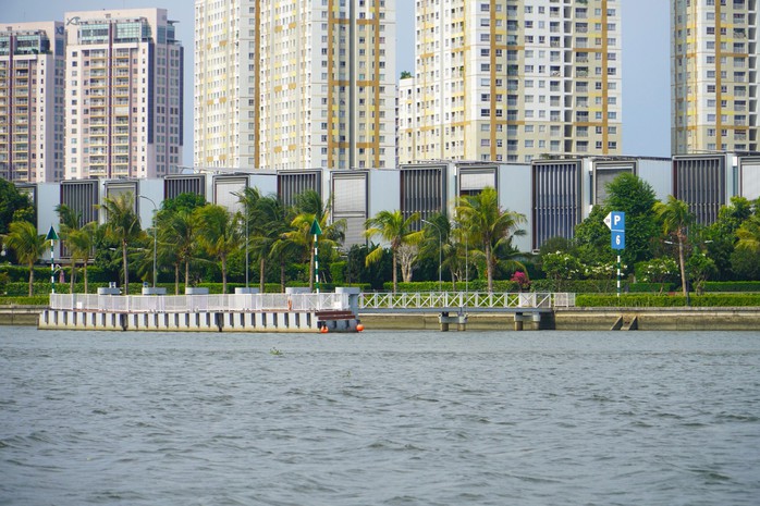 Dự án khu nhà ở thấp tầng này từng bị xử phạt mức tiền 1 tỉ đồng Ảnh: QUỐC ANH Dự án khu nhà ở thấp tầng này từng bị xử phạt mức tiền 1 tỉ đồng Ảnh: QUỐC ANH