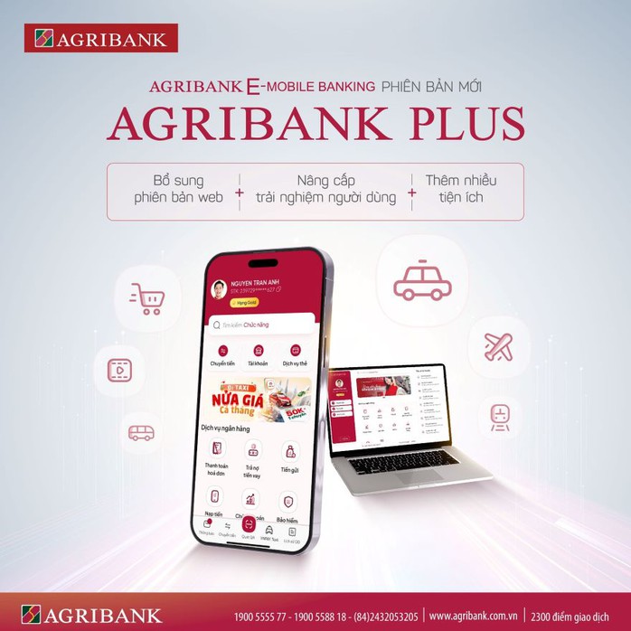 Agribank Plus - Phiên bản cập nhật mới nhất của Agribank E-Mobile Banking- Ảnh 1. Agribank Plus - Phiên bản cập nhật mới nhất của Agribank E-Mobile Banking- Ảnh 1.