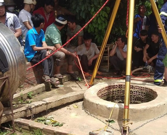 Hai anh em tử vong dưới giếng- Ảnh 1. Hai anh em tử vong dưới giếng- Ảnh 1.