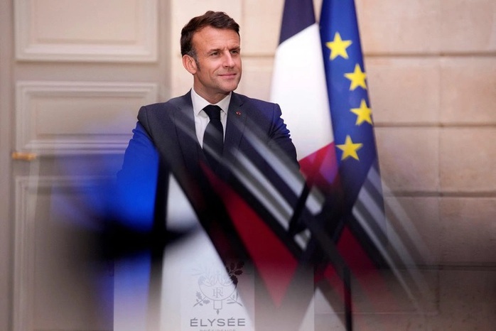Tổng thống Pháp Emmanuel Macron. Ảnh: Reuter Tổng thống Pháp Emmanuel Macron. Ảnh: Reuter