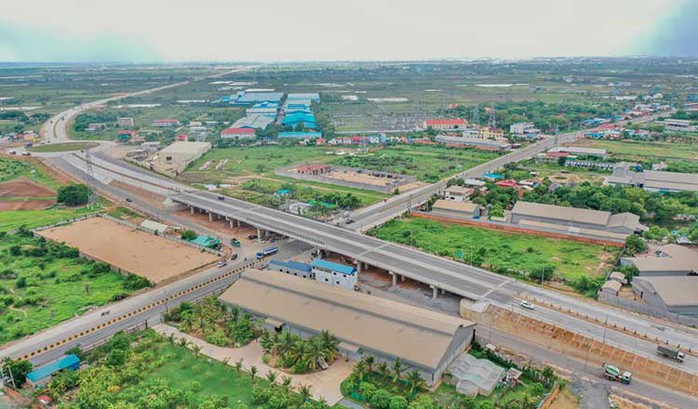 Đường vành đai 3 ở Phnom Penh có tên mới là "đại lộ Tập Cận Bình"- Ảnh 1. Đường vành đai 3 ở Phnom Penh có tên mới là "đại lộ Tập Cận Bình"- Ảnh 1.