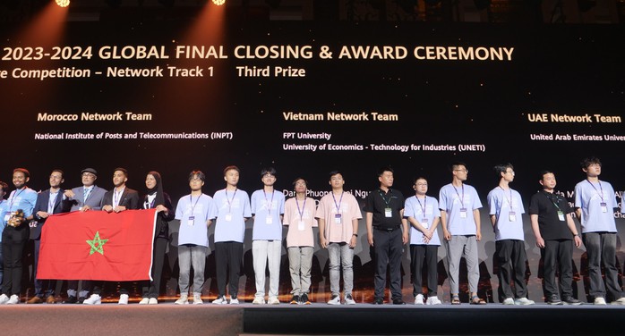 Việt Nam giành giải ba cuộc thi công nghệ toàn cầu- Ảnh 1. Việt Nam giành giải ba cuộc thi công nghệ toàn cầu- Ảnh 1.