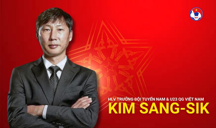 Ông Kim Sang-sik chính thức làm HLV trưởng tuyển Việt Nam- Ảnh 1. Ông Kim Sang-sik chính thức làm HLV trưởng tuyển Việt Nam- Ảnh 1.